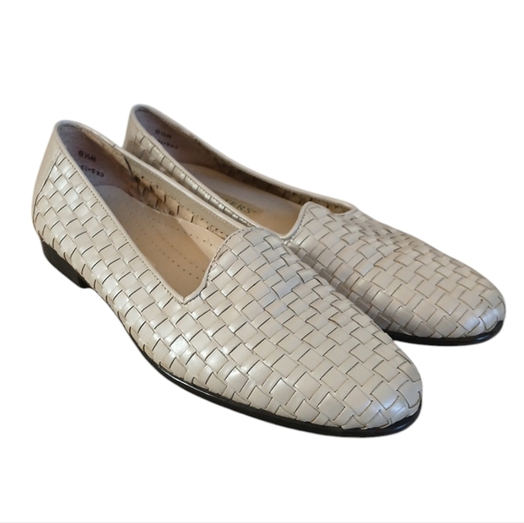 Trotters Woven Leather Loafers Women's Flats Size 8.5 - Picture 13 of 13